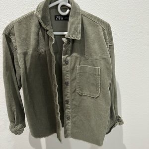 Corduroy overshirt